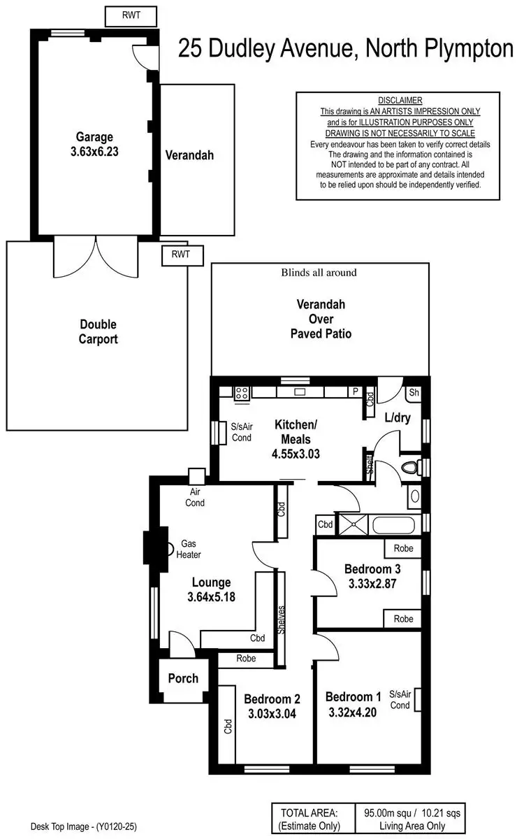 Floorplan of Homely house listing, 25 Dudley Avenue, North Plympton SA 5037