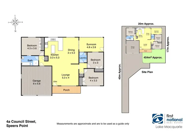 Floorplan of Homely house listing, 4A Council Street, Speers Point NSW 2284