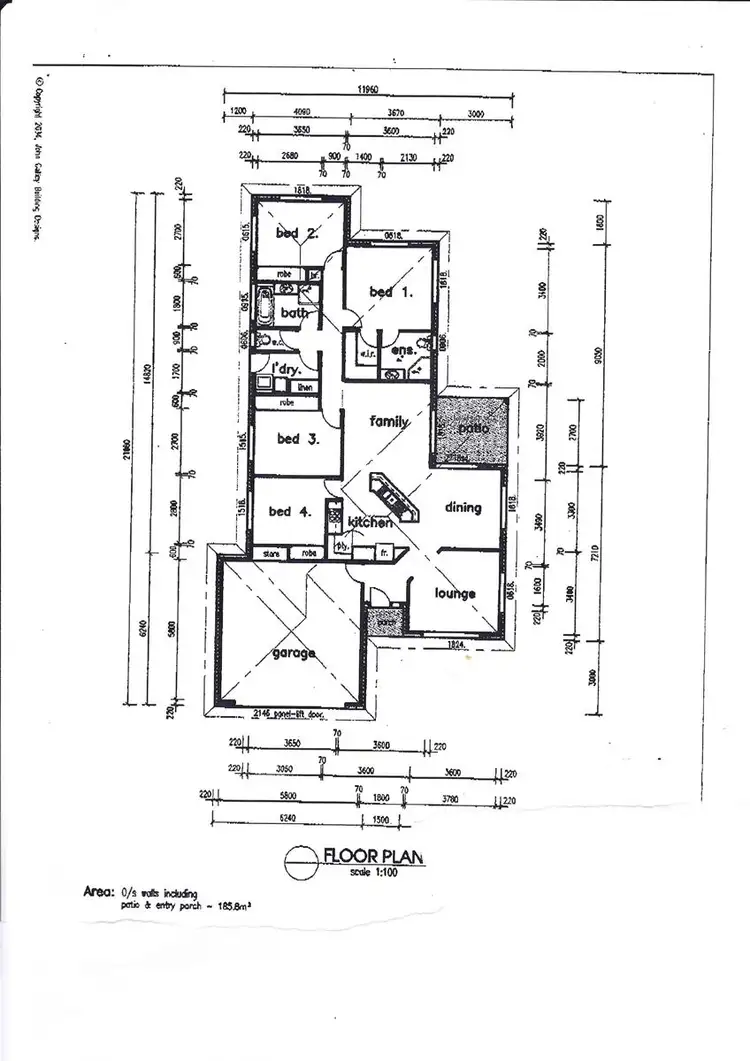 Floorplan of Homely house listing, 11 Campbell Street, Chinchilla QLD 4413