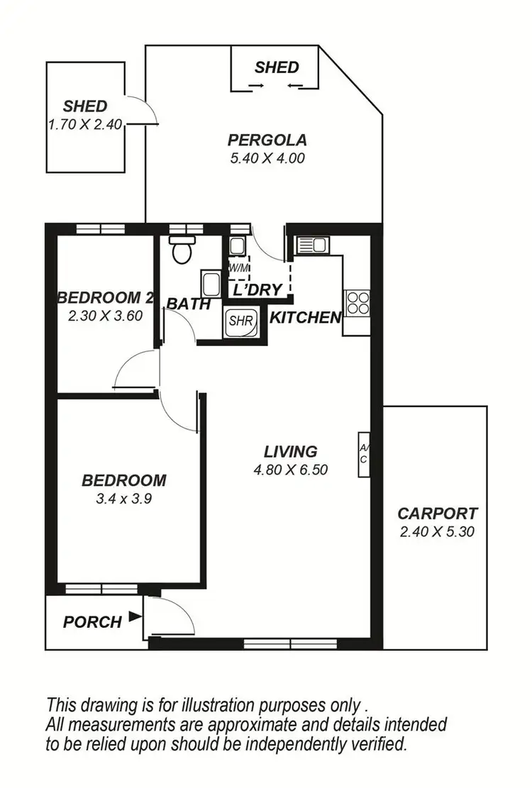 Floorplan of Homely house listing, 1/78 Milner Road, Richmond SA 5033