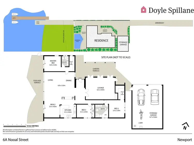 Floorplan of Homely house listing, 6A Nooal Street, Newport NSW 2106