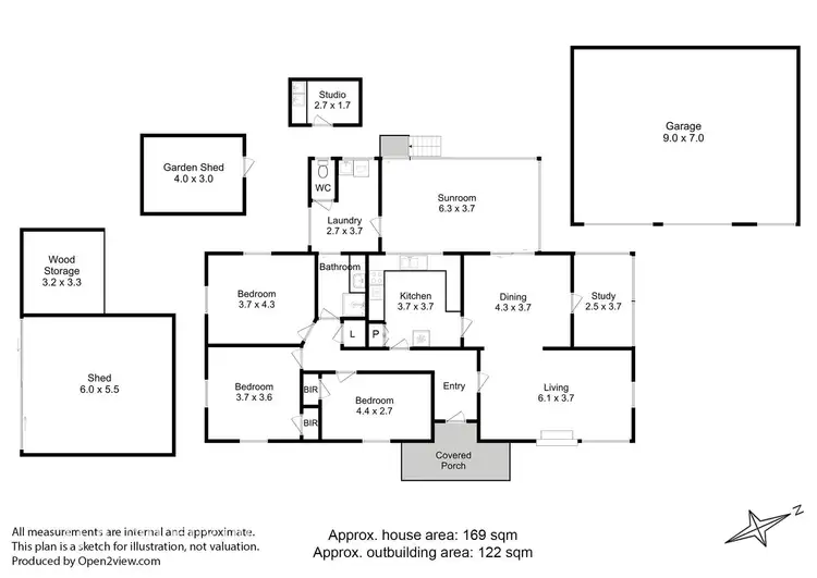 Floorplan of Homely house listing, 8495 Channel Highway, Cradoc TAS 7109