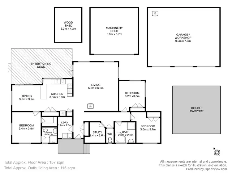 Floorplan of Homely house listing, 92 Wattle Hill Road, Mountain River TAS 7109