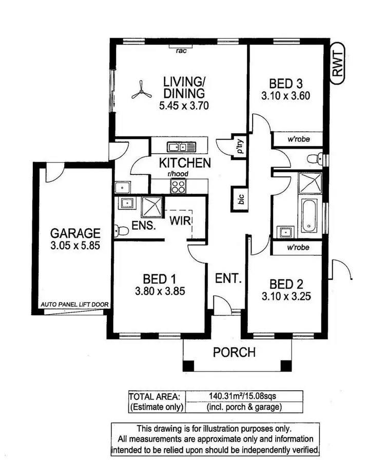Floorplan of Homely house listing, 14 Small Crescent, Smithfield Plains SA 5114