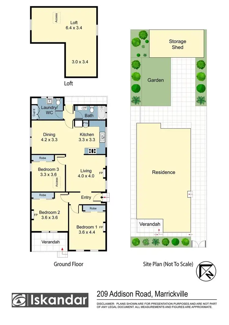 Floorplan of Homely house listing, 209 Addison Road, Marrickville NSW 2204