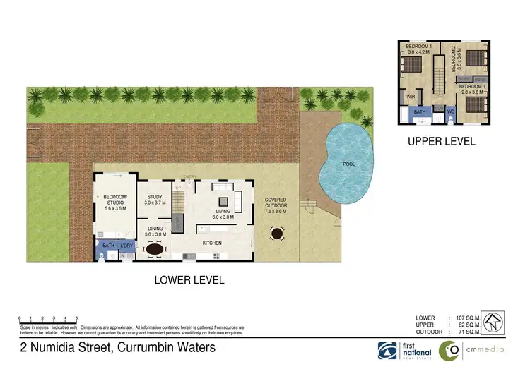 Floorplan of Homely house listing, 2 Numidia Street, Currumbin Waters QLD 4223