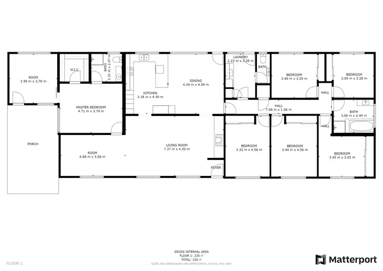 Floorplan of Homely house listing, 3278 Fifteenth Street, Irymple VIC 3498