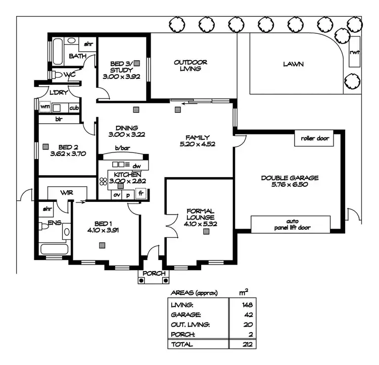 Floorplan of Homely house listing, 1/21 Acacia Avenue, Dernancourt SA 5075