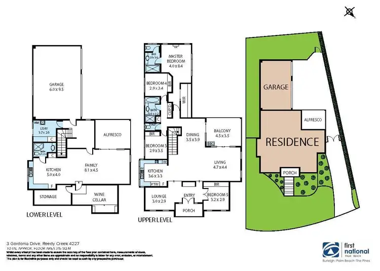 Floorplan of Homely house listing, 3 Gordonia Drive, Reedy Creek QLD 4227