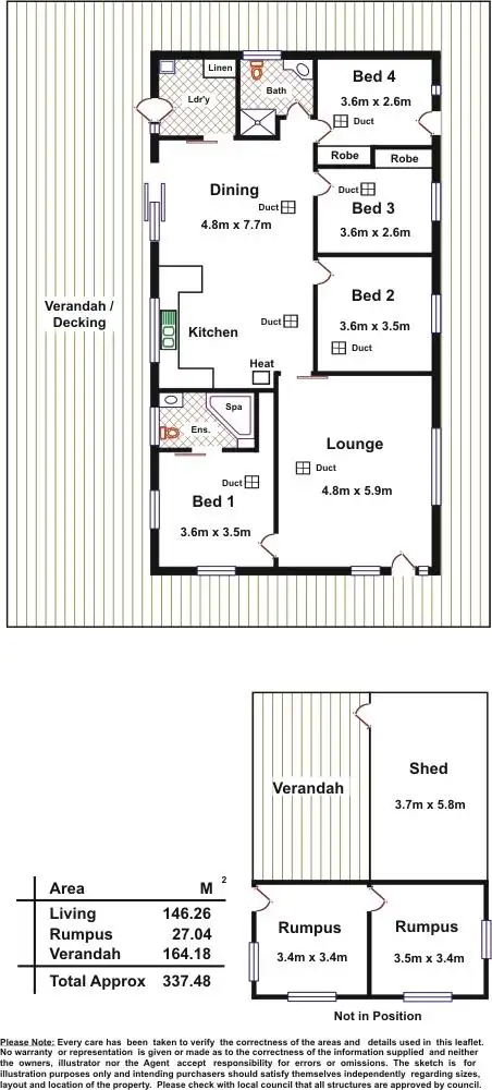Floorplan of Homely house listing, 6 Coombe Street, Gawler East SA 5118