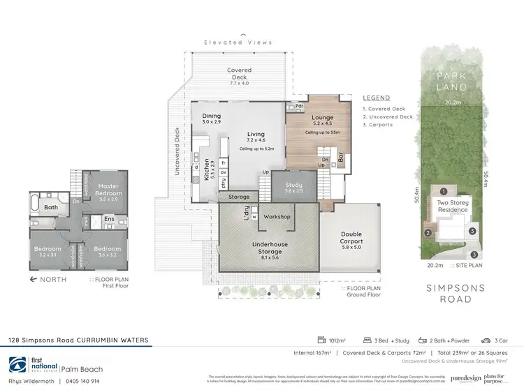 Floorplan of Homely house listing, 128 Simpsons Road, Currumbin Waters QLD 4223