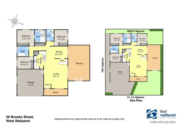 Floorplan of Homely house listing, 20 Brooks Street, West Wallsend NSW 2286