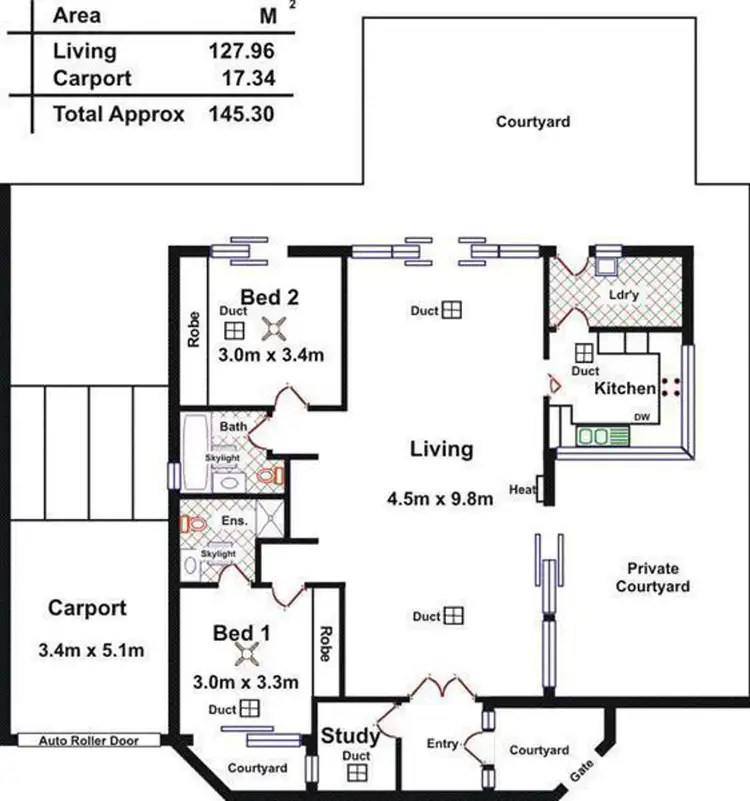 Floorplan of Homely house listing, 11 Gover Place, North Adelaide SA 5006