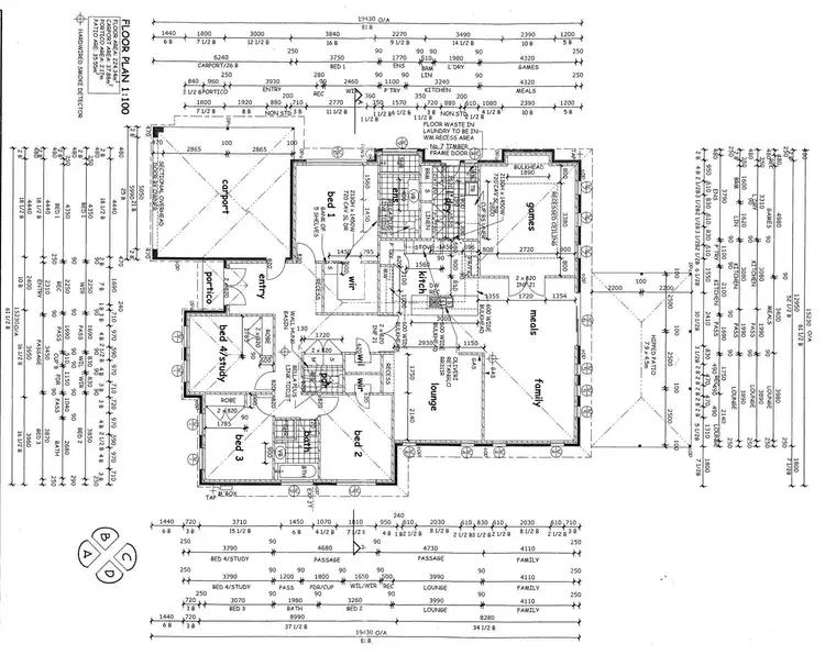 Floorplan of Homely house listing, 13 Matthews Way, Somerville WA 6430