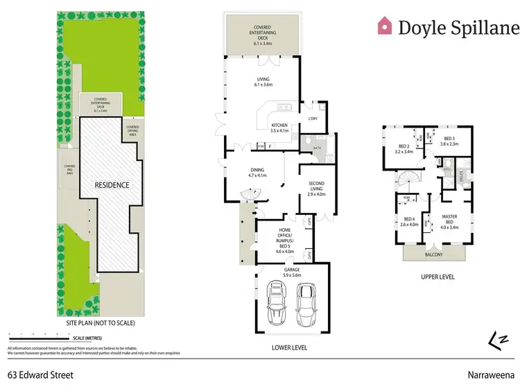 Floorplan of Homely house listing, 63 Edward Street, Narraweena NSW 2099