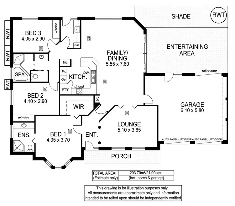 Floorplan of Homely house listing, 12 Prior Road, Somerton Park SA 5044