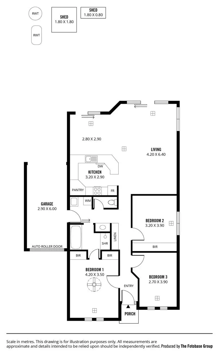 Floorplan of Homely house listing, 28A De Laine Avenue, Edwardstown SA 5039
