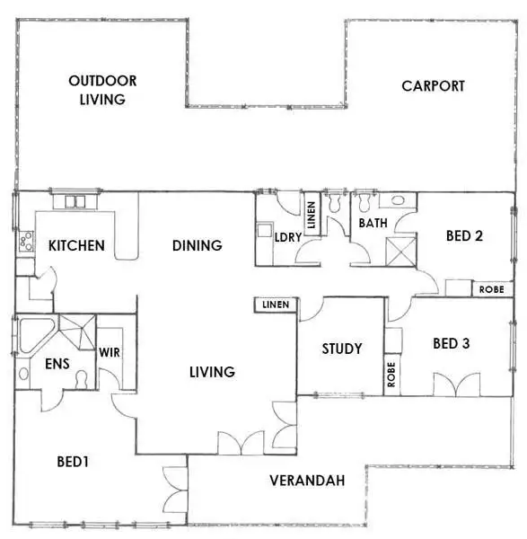 Floorplan of Homely house listing, 17 Corella Road, Djugun WA 6725