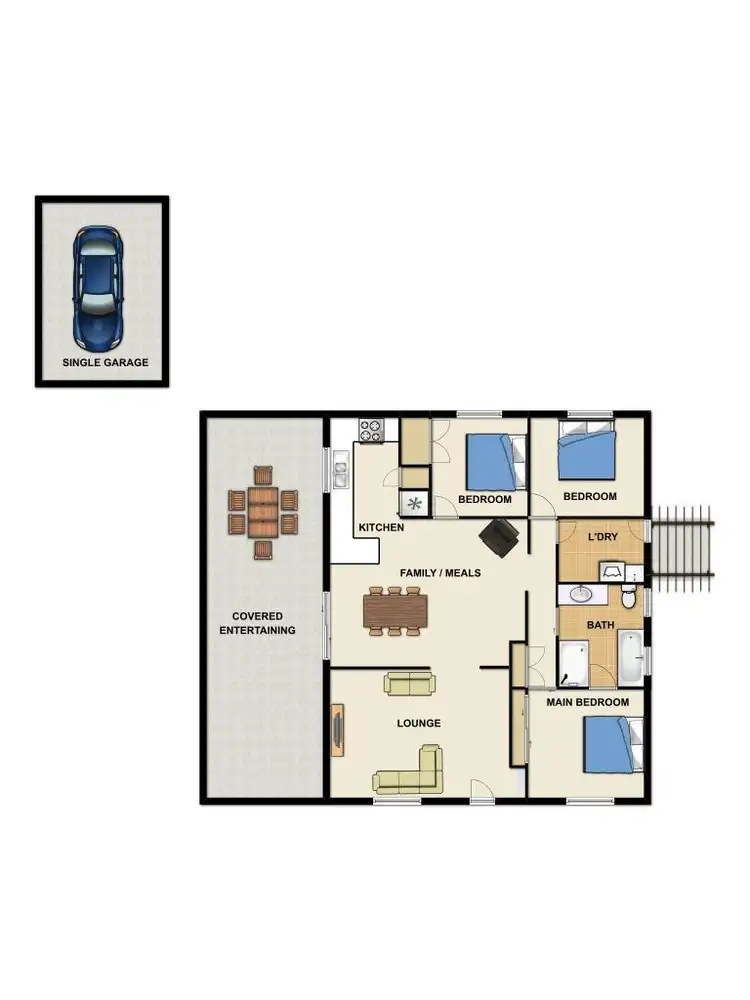 Floorplan of Homely house listing, 38 Anchusa Street, Kingston QLD 4114