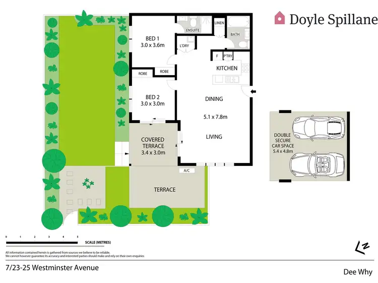 Floorplan of Homely unit listing, 7/23-25 Westminster Avenue, Dee Why NSW 2099