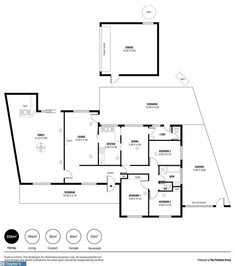 Floorplan of Homely house listing, 38 Wynn Vale Drive, Gulfview Heights SA 5096