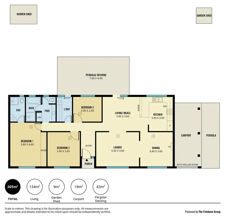Floorplan of Homely house listing, 12 Ayles Court, Greenwith SA 5125