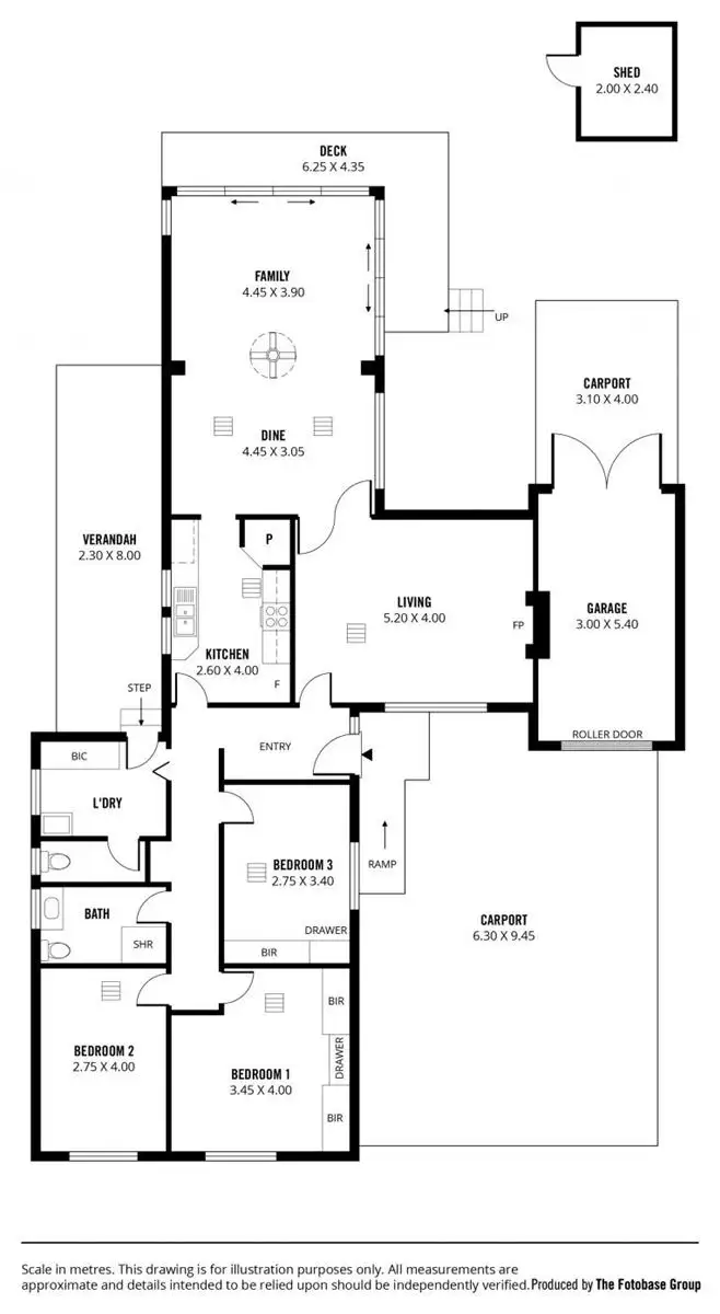 Floorplan of Homely house listing, 5 Leslie Avenue, Westbourne Park SA 5041