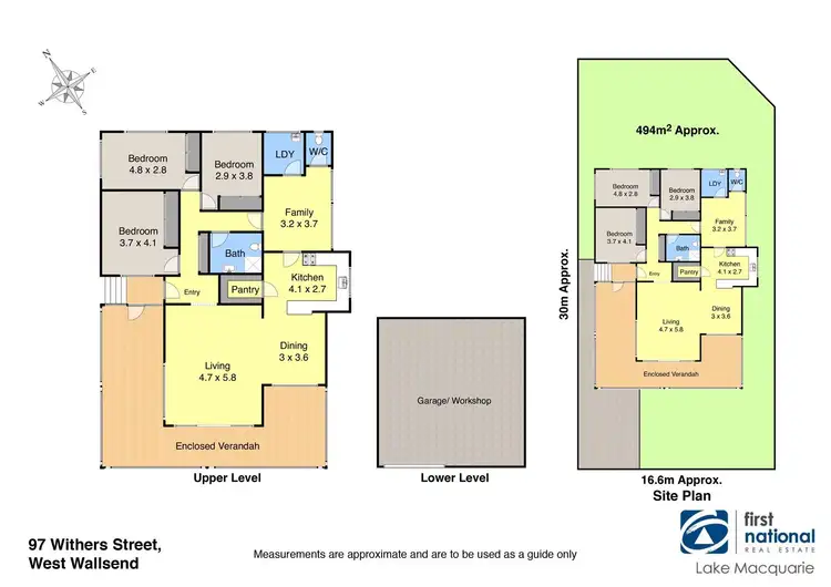 Floorplan of Homely house listing, 97 Withers Street, West Wallsend NSW 2286