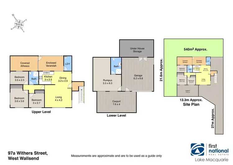 Floorplan of Homely house listing, 97a Withers Street, West Wallsend NSW 2286
