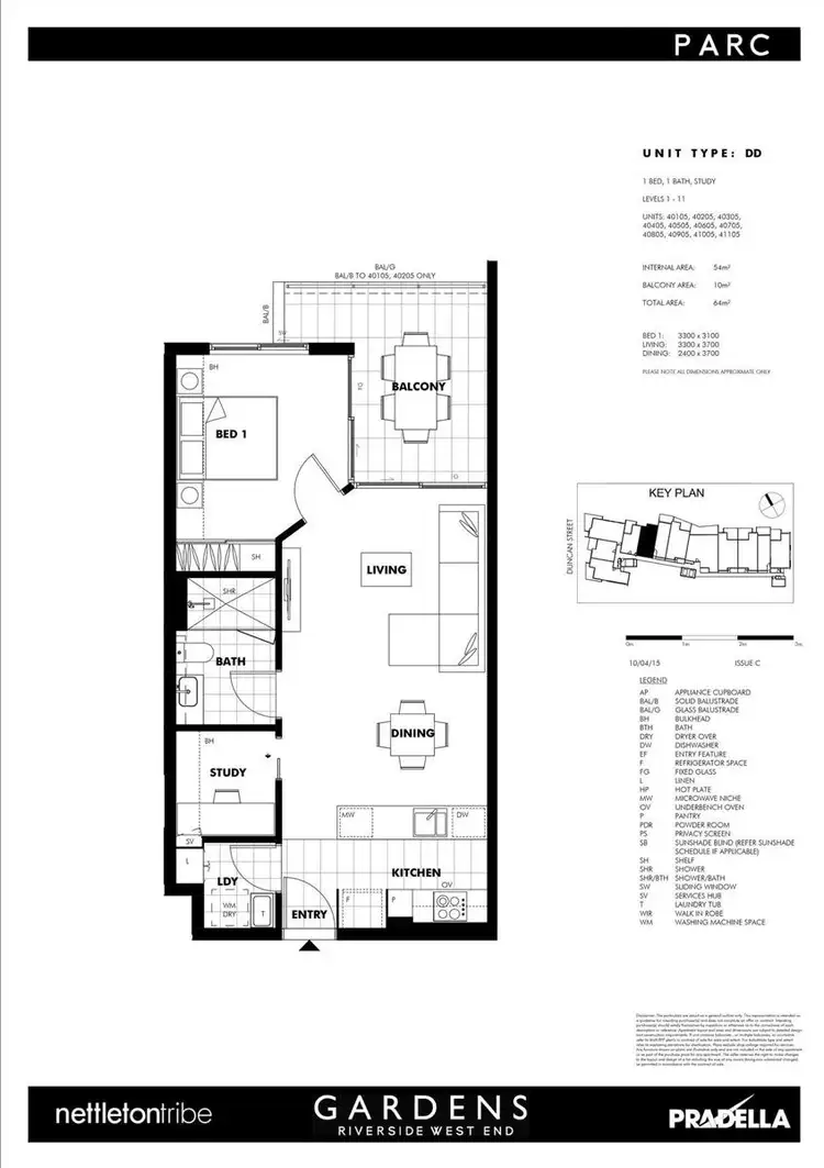 Floorplan of Homely apartment listing, 40105/50 Duncan Street, West End QLD 4101
