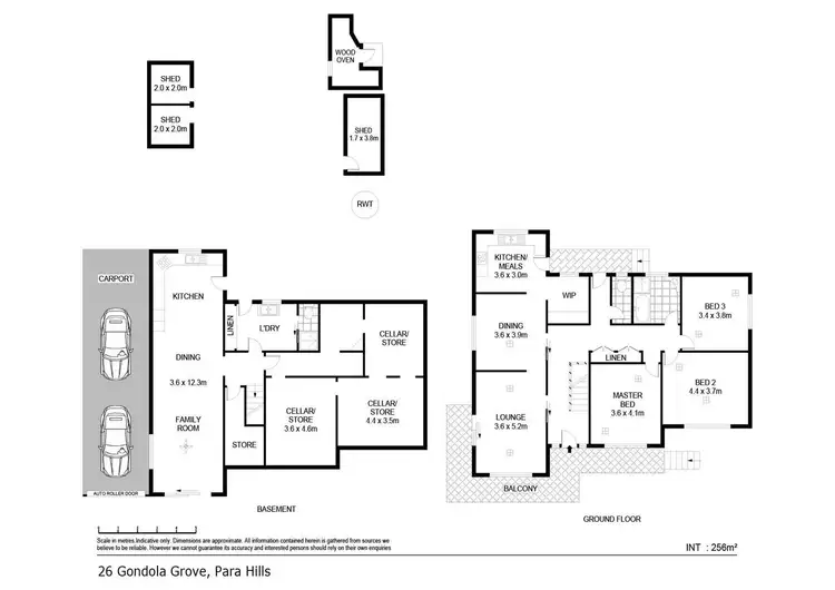 Floorplan of Homely house listing, 26 Gondola Grove, Para Hills SA 5096