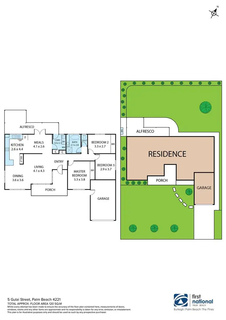 Floorplan of Homely house listing, 5 Gulai Street, Palm Beach QLD 4221