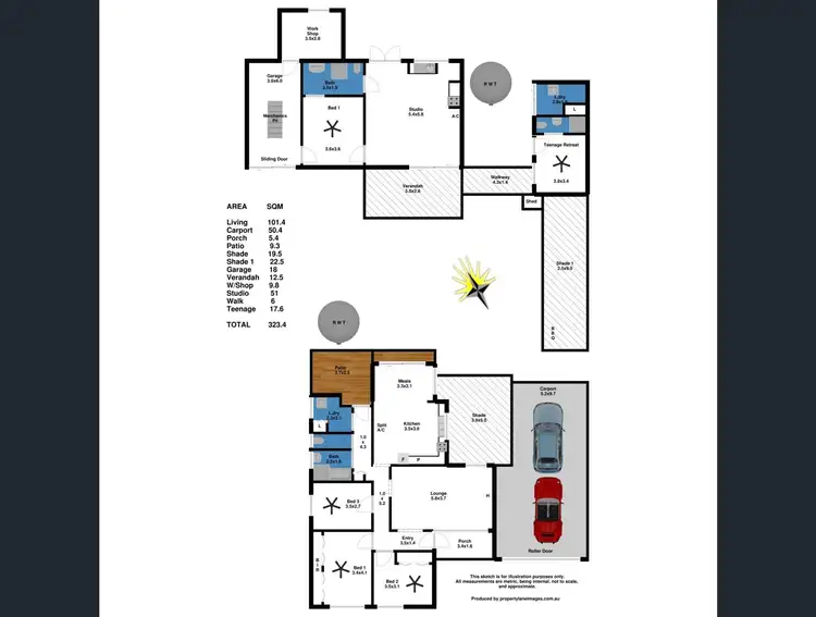Floorplan of Homely house listing, 3 & 3A Banks Street, Mannum SA 5238