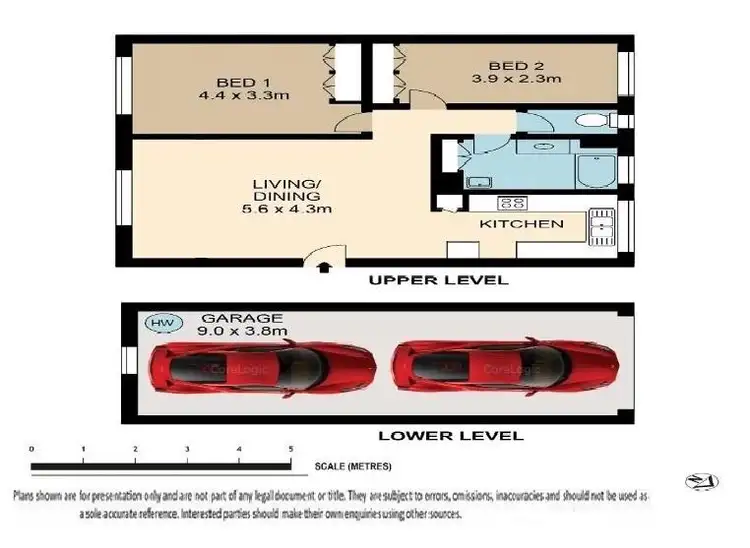 Floorplan of Homely apartment listing, 2/34 Macaulay Street, Coorparoo QLD 4151