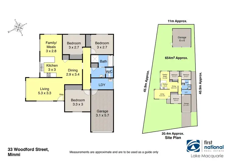 Floorplan of Homely house listing, 33 Woodford Street, Minmi NSW 2287