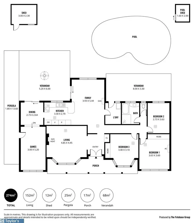Floorplan of Homely house listing, 15 Terrigal Drive, Salisbury Park SA 5109