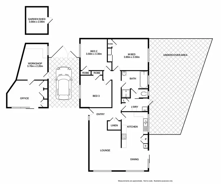 Floorplan of Homely house listing, 27 Michelle Avenue, Lavington NSW 2641