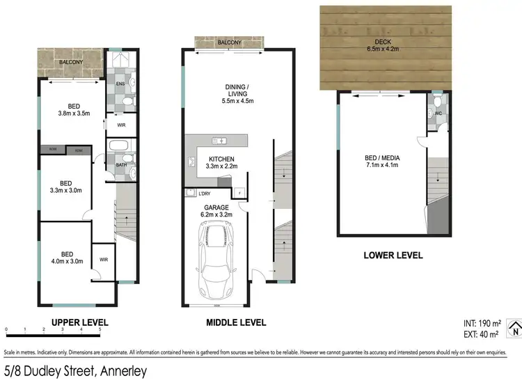 Floorplan of Homely townhouse listing, 5/8 Dudley Street, Annerley QLD 4103
