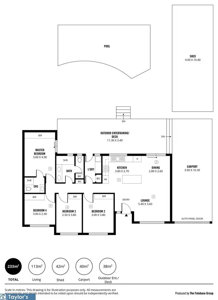 Floorplan of Homely house listing, 8 Ailsa Avenue, Ingle Farm SA 5098
