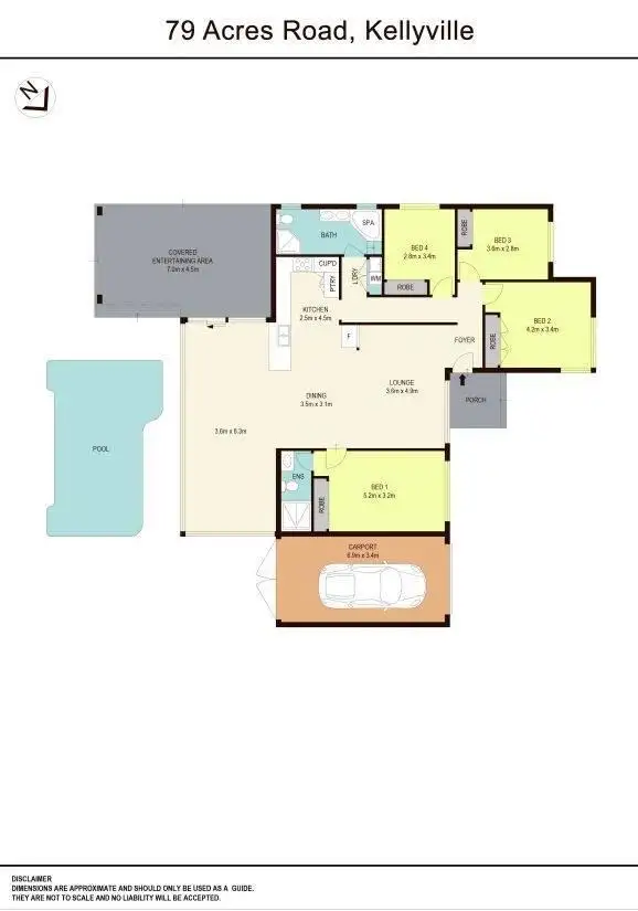 Floorplan of Homely house listing, 79 Acres Road, Kellyville NSW 2155