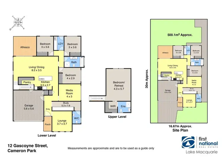Floorplan of Homely house listing, 12 Gascoyne Street, Cameron Park NSW 2285
