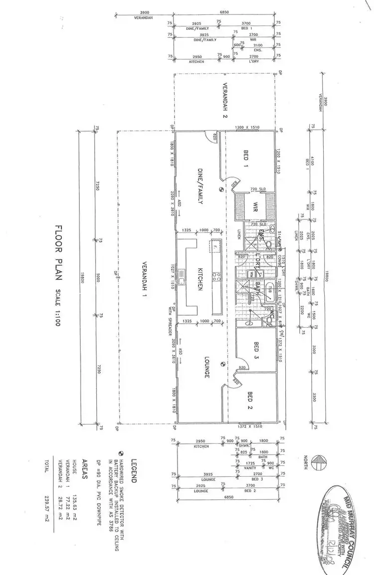 Floorplan of Homely house listing, 495 Greenshields Road, Five Miles via, Mannum SA 5238
