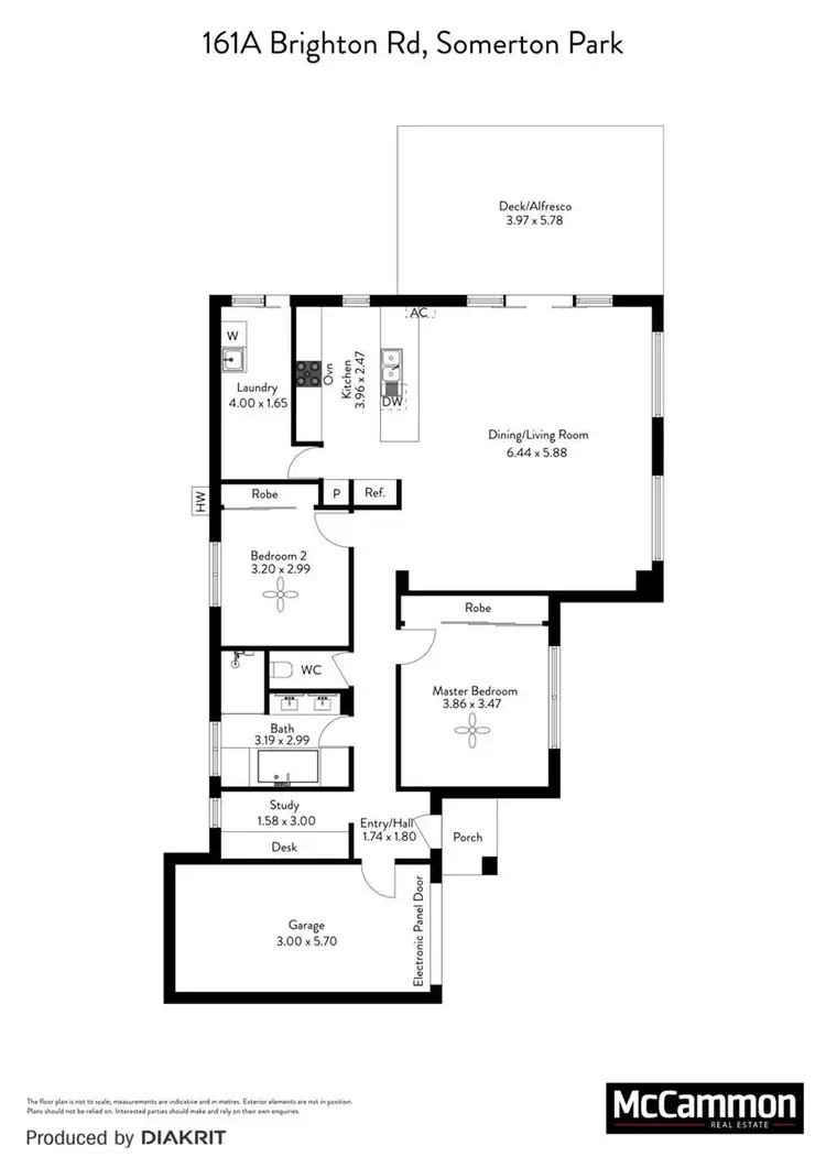 Floorplan of Homely house listing, 161A Brighton Road, Somerton Park SA 5044