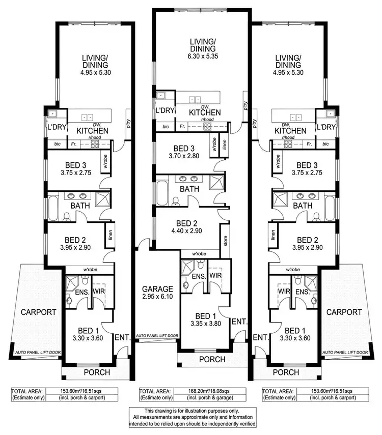 Floorplan of Homely house listing, 8b Crown Street, Dover Gardens SA 5048