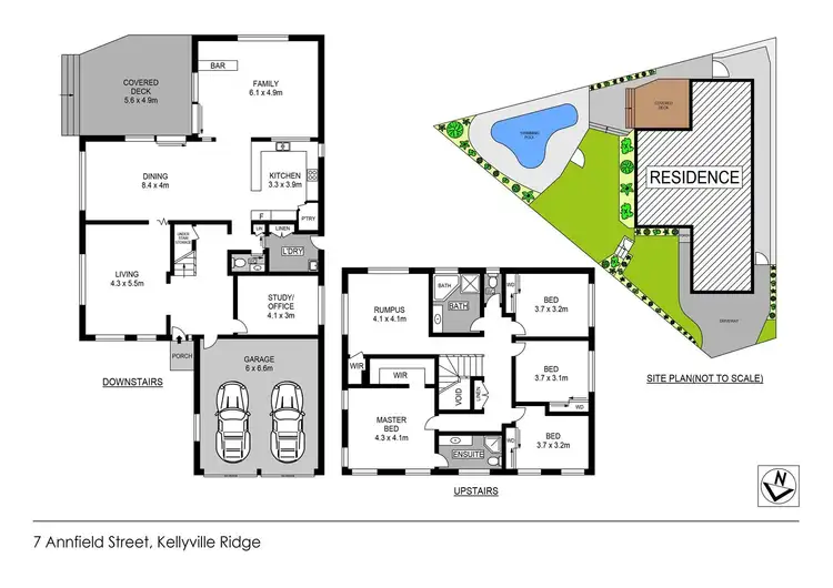 Floorplan of Homely house listing, 7 Annfield Street, Kellyville Ridge NSW 2155