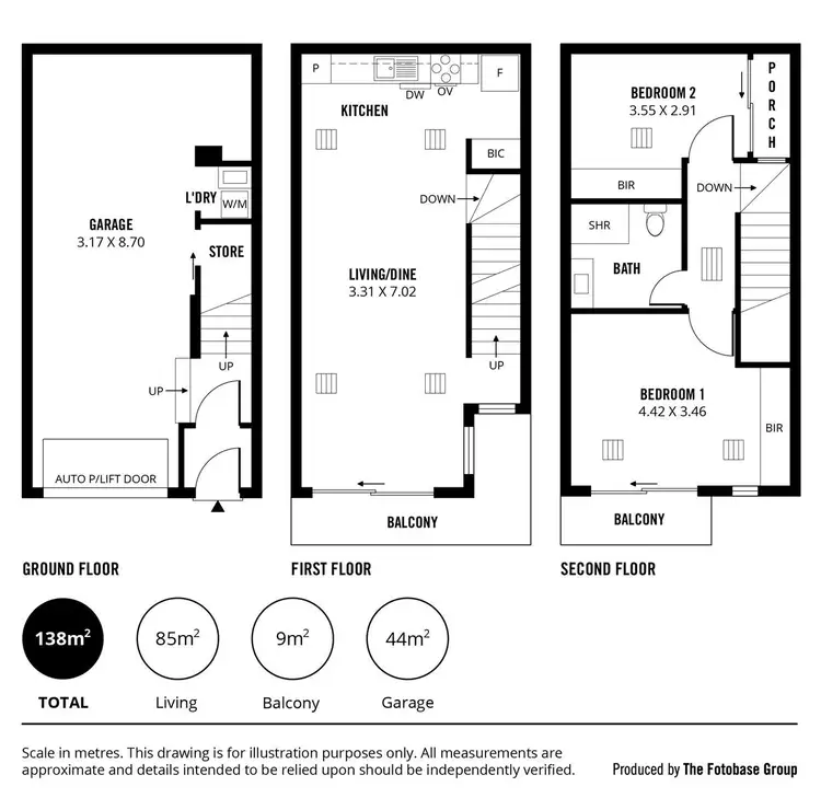 Floorplan of Homely house listing, 5A Toms Court, Adelaide SA 5000