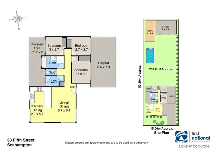 Floorplan of Homely house listing, 33 Fifth Street, Seahampton NSW 2286