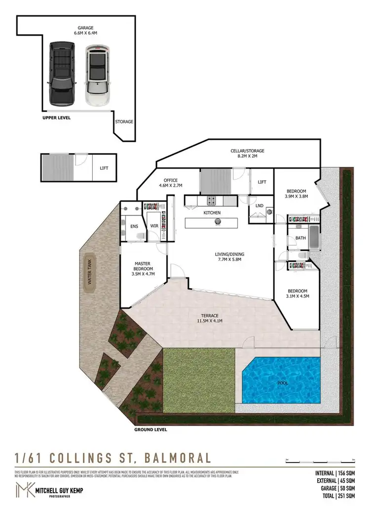 Floorplan of Homely house listing, 1/61 Collings Street, Balmoral QLD 4171