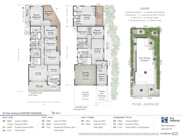 Floorplan of Homely block of units listing, 33 Pine Avenue, Surfers Paradise QLD 4217