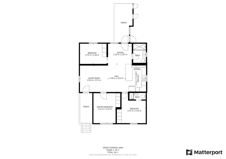 Floorplan of Homely house listing, 37 Ruby Avenue, Mildura VIC 3500